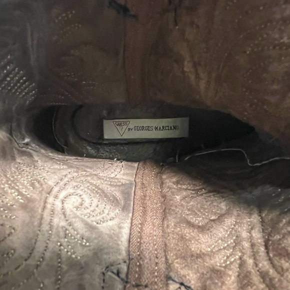 VTG GUESS by GEORGES MARCIANO Iconic Western Boots Pointed Toe Cowboycore 📐9 - Picture 11 of 14